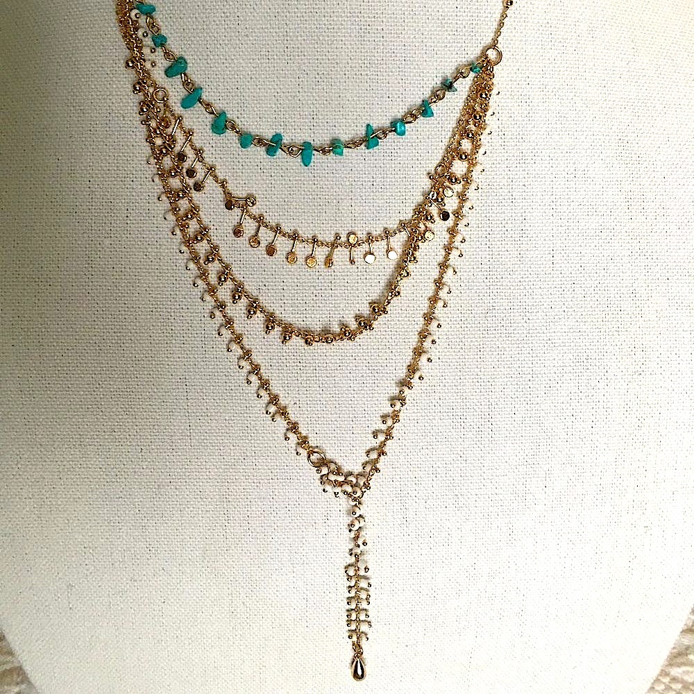 BCBG Layered necklace